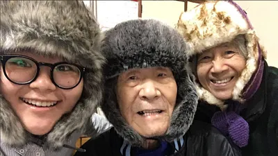 網紅爺爺老夏終於找到在對岸的親人!(取自夏徳萱instagram)