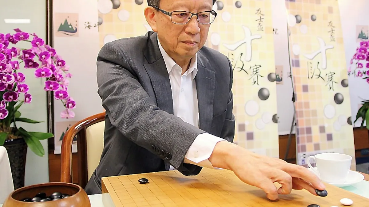 健喬集團林智暉董事長。(海峰棋院) 健喬集團林智暉董事長。(海峰棋院)