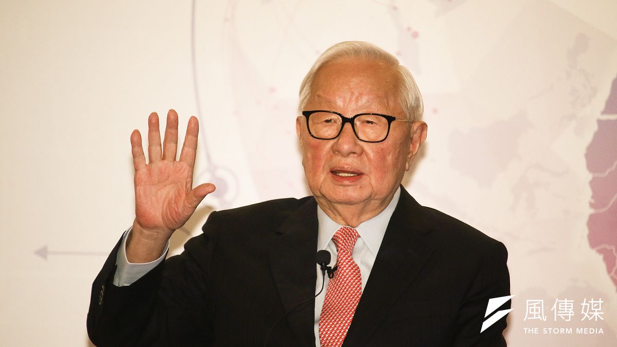 台積電創辦人張忠謀出席台灣玉山科技協會20周年晚宴並發表演說。(蔡親傑攝) 台積電創辦人張忠謀出席台灣玉山科技協會20周年晚宴並發表演說。(蔡親傑攝)