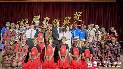 台灣光復71週年音樂會 明台高中歌舞秀原民風采