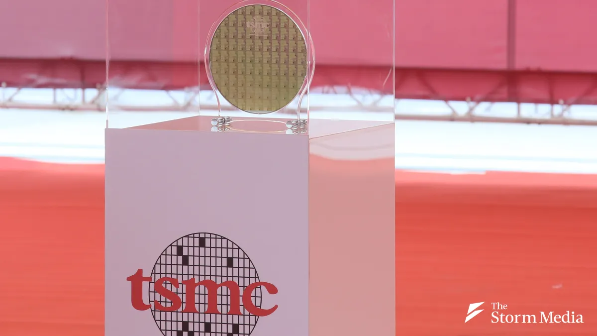 TSMC announces global expansion of 3nm production. Pictured are 3nm process chips produced at Fab 18 in Southern Taiwan Science Park. (Photo by Ke Chenghui)
