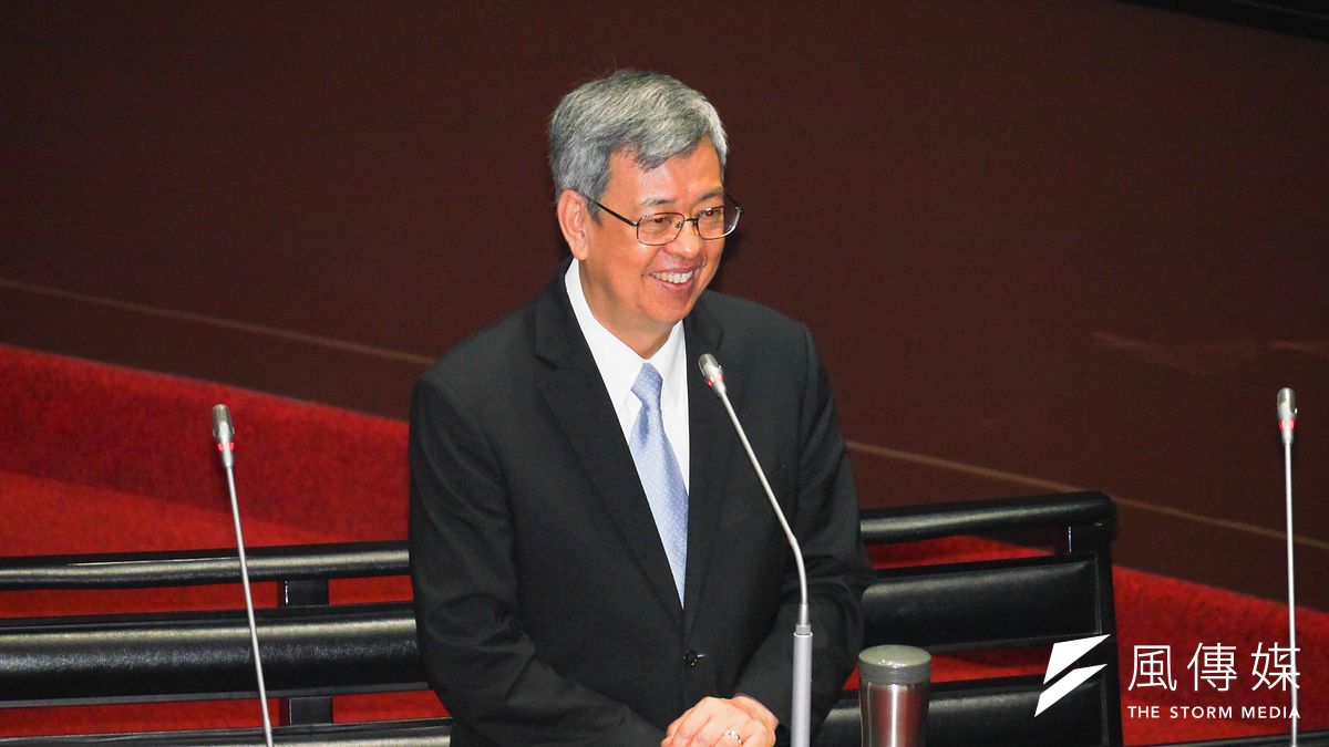 面對民眾黨2024總統參選人柯文哲批評超徵稅收是財政紀律有問題,行政院長陳建仁(見圖)20日於立法院備詢時反擊,這是完全外行的講法。(蔡親傑攝) 面對民眾黨2024總統參選人柯文哲批評超徵稅收是財政紀律有問題,行政院長陳建仁(見圖)20日於立法院備詢時反擊,這是完全外行的講法。(蔡親傑攝)