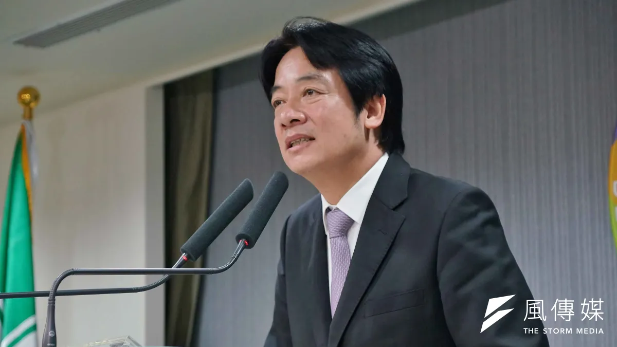 作者質疑,前行政院長賴清德已經注定是一位美中台眼中的問題製造者,賴清德究竟獲勝的利基何在?。(資料照,盧逸峰攝)