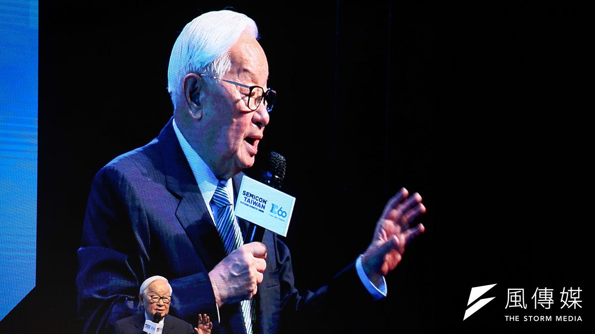 台積電創辦人張忠謀可能將代表蔡英文總統出席十一月的APEC領袖峰會 。(陳品佑攝) 台積電創辦人張忠謀可能將代表蔡英文總統出席十一月的APEC領袖峰會 。(陳品佑攝)
