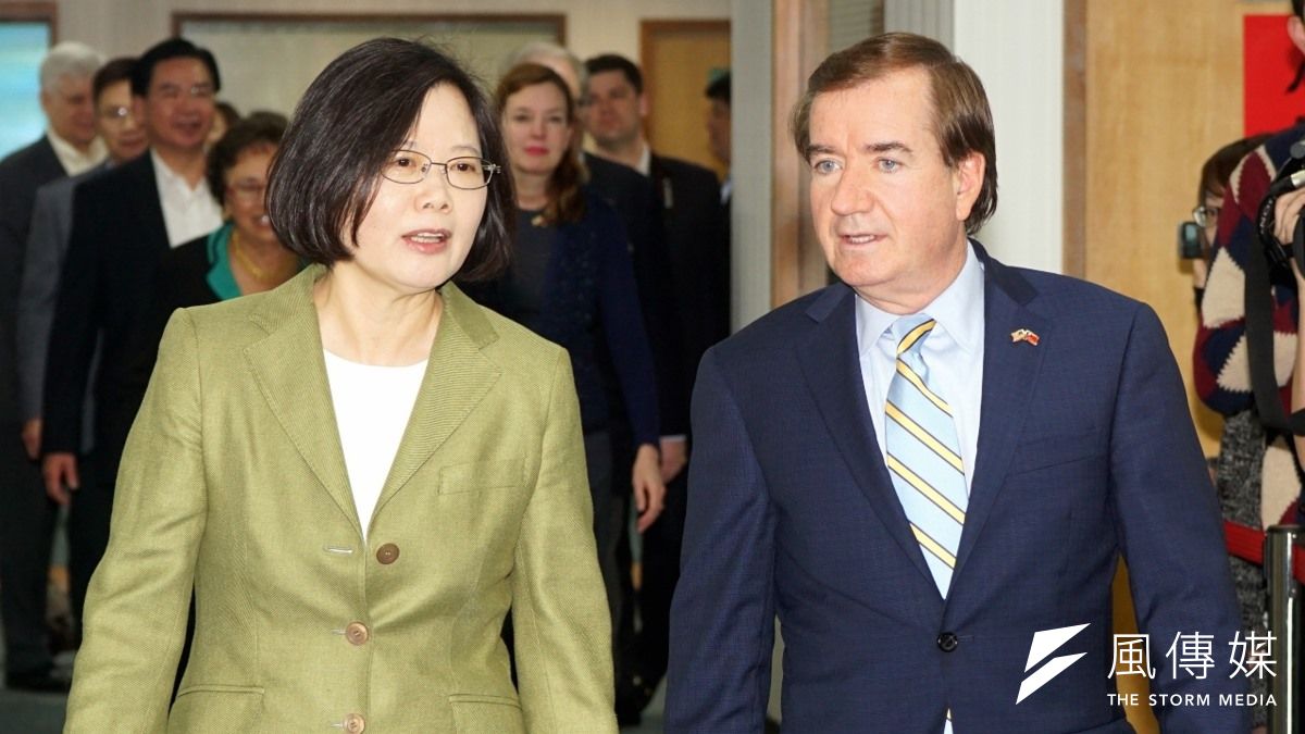蔡英文會見美國眾議院外交委員會主席Ed Royce。(蘇仲泓攝) 蔡英文會見美國眾議院外交委員會主席Ed Royce。(蘇仲泓攝)