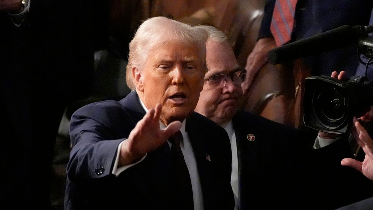 美國總統川普上任後曾宣示,美國未來只有男性和女性兩種性別。(資料照,美聯社) 美國總統川普上任後曾宣示,美國未來只有男性和女性兩種性別。(資料照,美聯社)