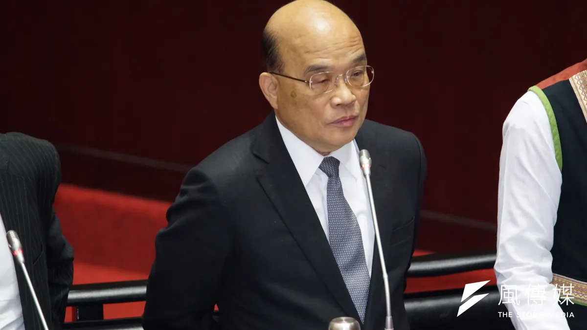 行政院長蘇貞昌日前指出,中國大陸若一開始無隱瞞疫情,讓世界早點獲得警告,相信不會有這麼嚴重的危害,但此言論卻遭到國台辦的駁斥。(盧逸峰攝)