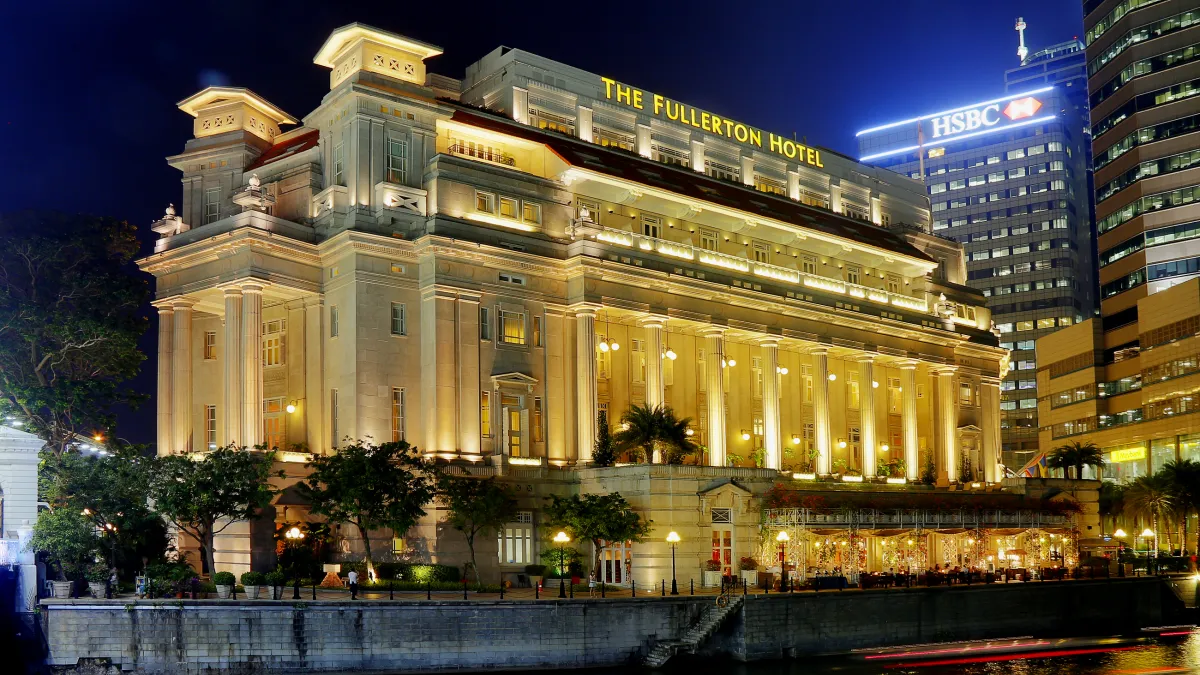 新加坡浮爾頓酒店(The Fullerton Hotel Singapore)(Erwin Soo@Wikipedia / CC BY 2.0)