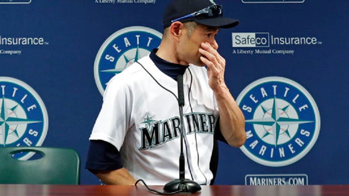 水手宣布一朗轉任球團特別顧問,這對不想退休的一朗來說形同逼退。(美聯社) 水手宣布一朗轉任球團特別顧問,這對不想退休的一朗來說形同逼退。(美聯社)