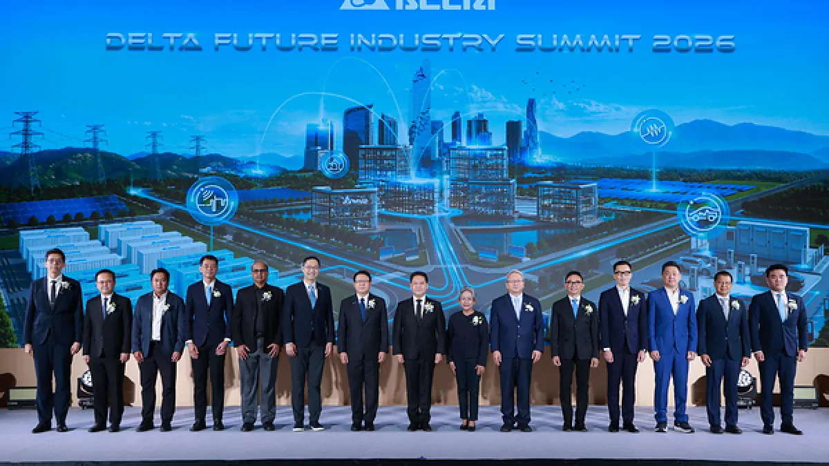 Delta Future Industry Summit 2026 Convenes Government and Industry Leaders to Advance Thailand's AI and Electrification Infrastructure
