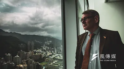 德國駐台代表王子陶。(簡必丞攝)