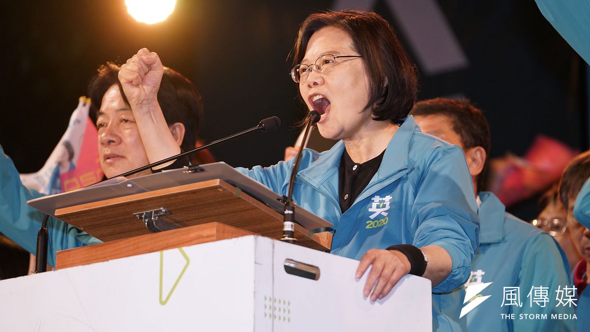 總統蔡英文拚連任,不能依仗高民調。(盧逸峰攝) 總統蔡英文拚連任,不能依仗高民調。(盧逸峰攝)