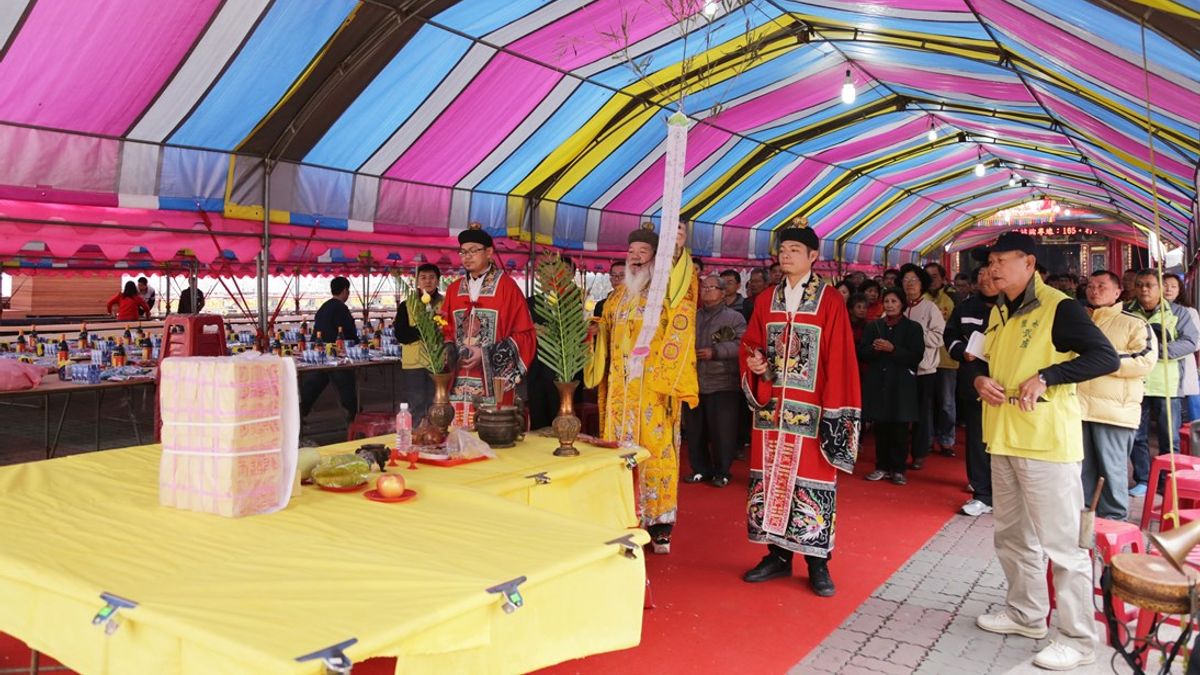 台南震災死亡116人 鹽水武廟為罹難者超渡 台南震災死亡116人 鹽水武廟為罹難者超渡