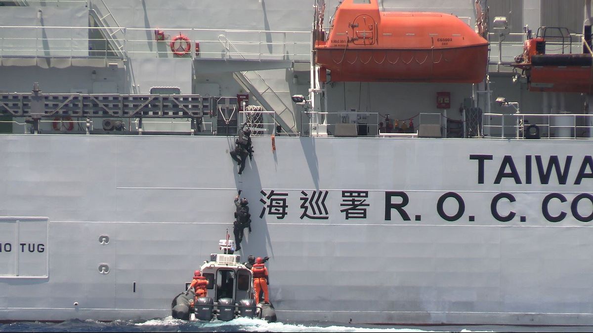 海巡特勤隊首度參與!海巡署「南援九號」太平島操演 展現台灣人道救援能力