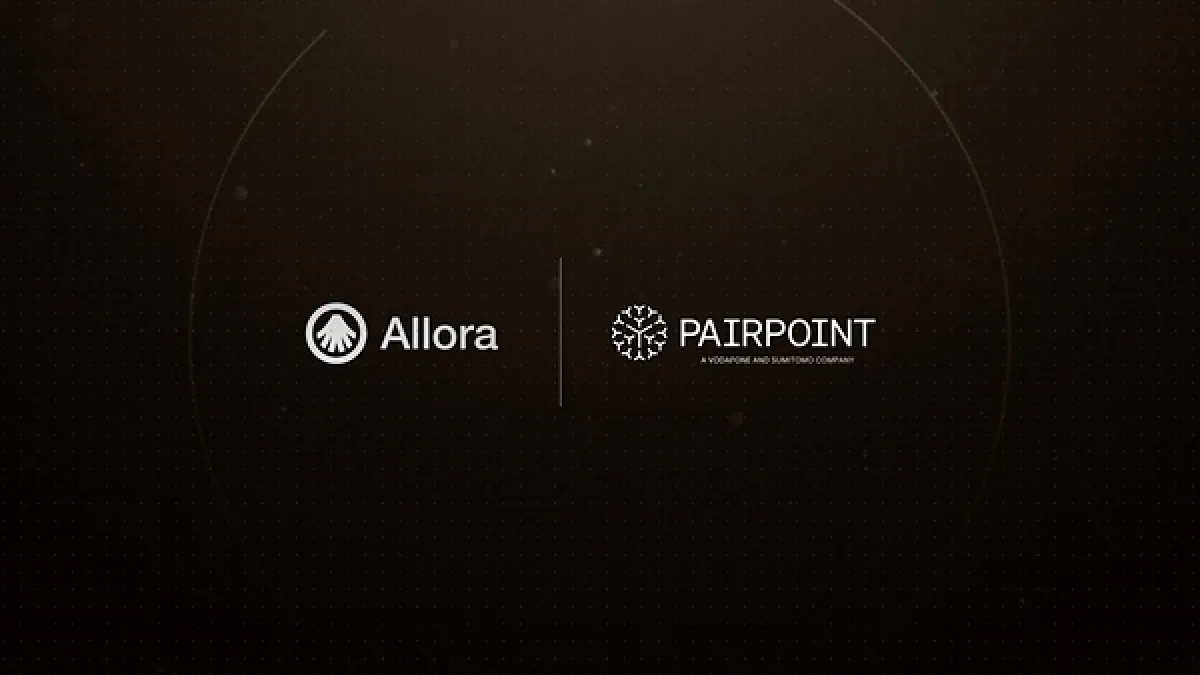 Allora Labs and Pairpoint by Vodafone to Build a Predictive Intelligence Layer for the Economy of Things
