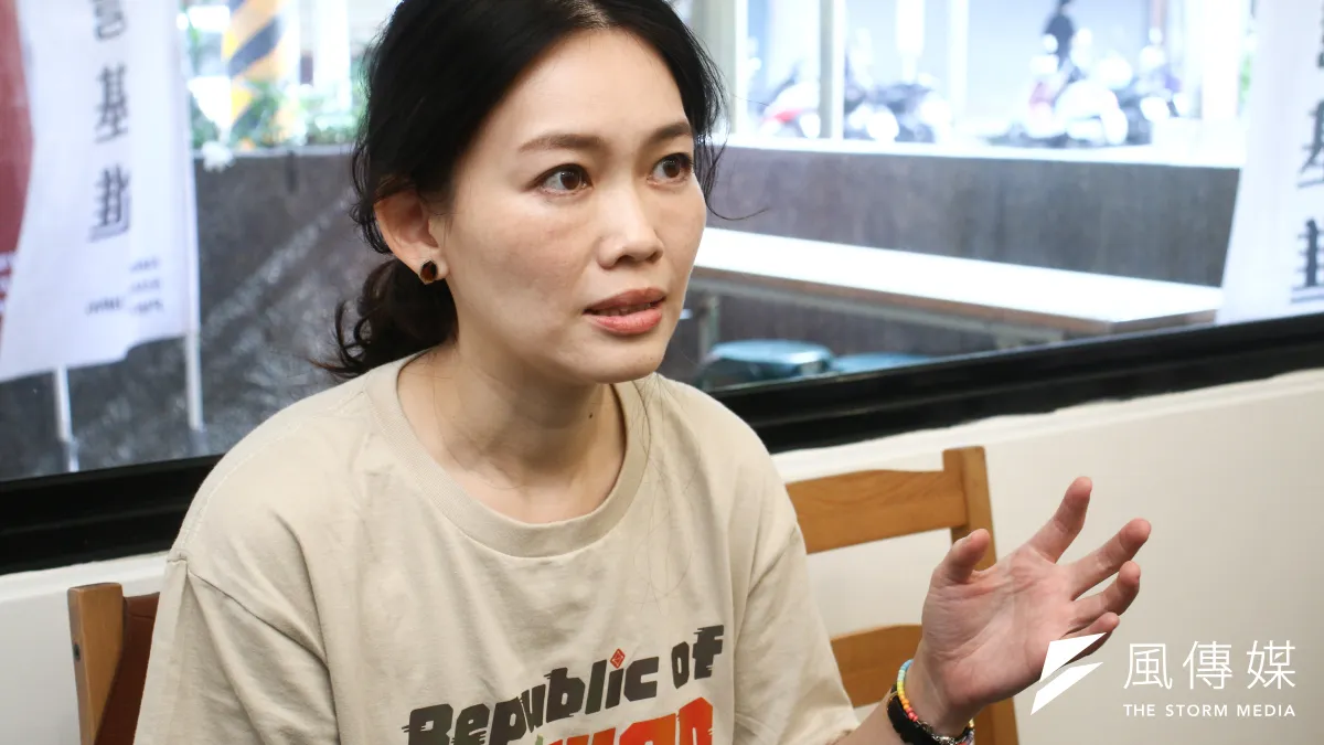 2024港湖立委選舉掀起女力大戰,在藍營整合後,綠營卻面臨分裂。台灣基進黨北市黨部主委吳欣岱(見圖)來勢洶洶,正面衝擊力拚連任的民進黨立委高嘉瑜。(蔡親傑攝)