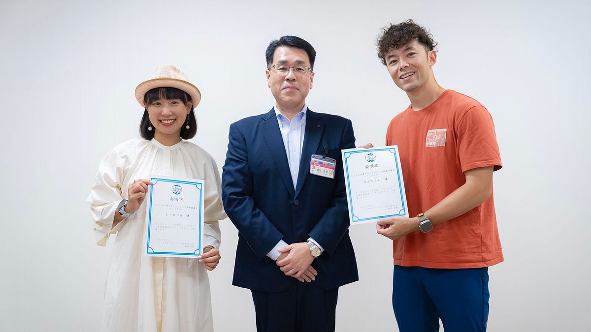 台湾初の女性自転車YouTuber「Linda愛打卡打掐」と日本の人気自転車イケメンYouTuber「KENTAさん(けんたさん)」が共に「福島浜通り自転車道アンバサダー」に選ばれた。写真/関係者提供 台湾初の女性自転車YouTuber「Linda愛打卡打掐」と日本の人気自転車イケメンYouTuber「KENTAさん(けんたさん)」が共に「福島浜通り自転車道アンバサダー」に選ばれた。写真/関係者提供