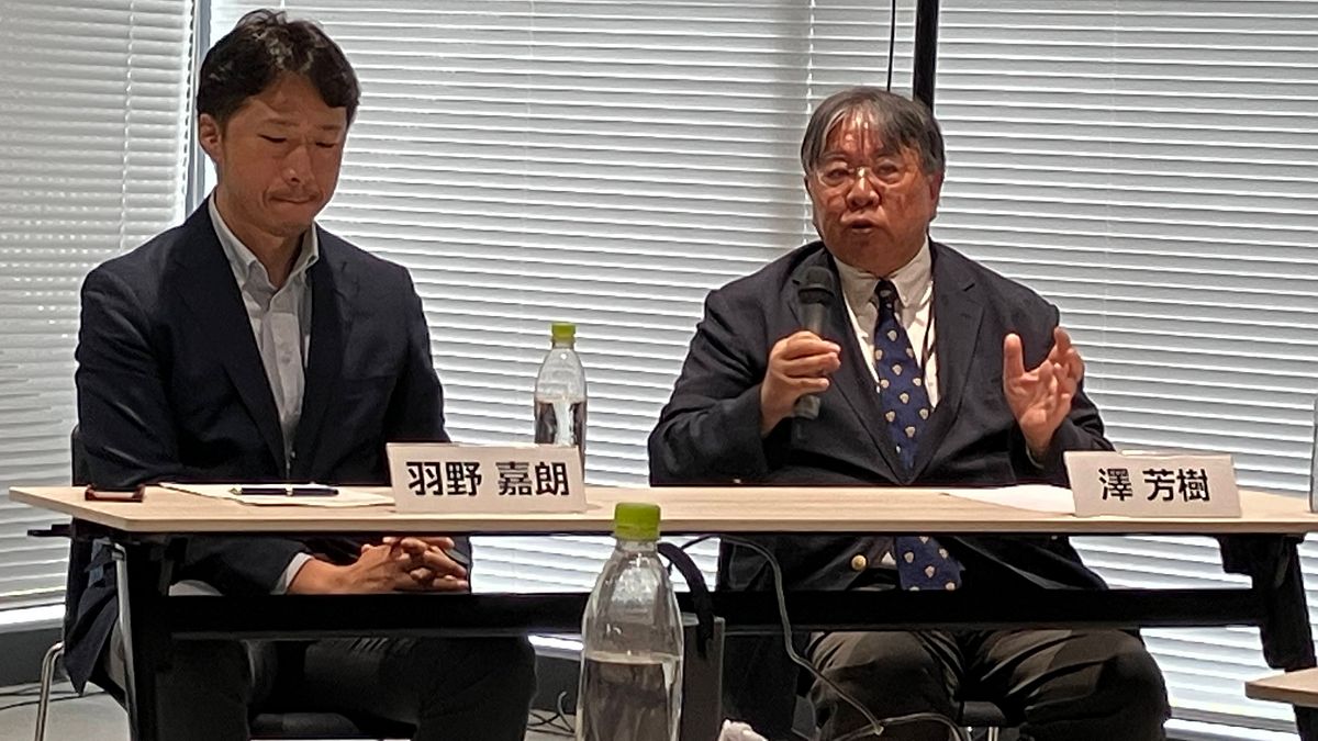 大阪府が国内外メディア向け勉強会を開催し、澤芳樹氏・塚原正義氏・羽野嘉朗氏が中之島クロスを拠点とした再生医療の実装と政府の創薬力強化策を語った。「未来医療情報発信事業」(国内外メディア向け勉強会)(写真/広報事務局提供) 大阪府が国内外メディア向け勉強会を開催し、澤芳樹氏・塚原正義氏・羽野嘉朗氏が中之島クロスを拠点とした再生医療の実装と政府の創薬力強化策を語った。「未来医療情報発信事業」(国内外メディア向け勉強会)(写真/広報事務局提供)