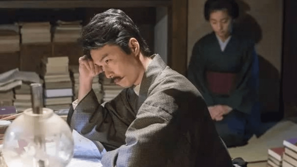 圖為日劇《夏目漱石之妻》劇照。該劇由夏目漱石之妻夏目鏡子回憶錄改編。 圖為日劇《夏目漱石之妻》劇照。該劇由夏目漱石之妻夏目鏡子回憶錄改編。