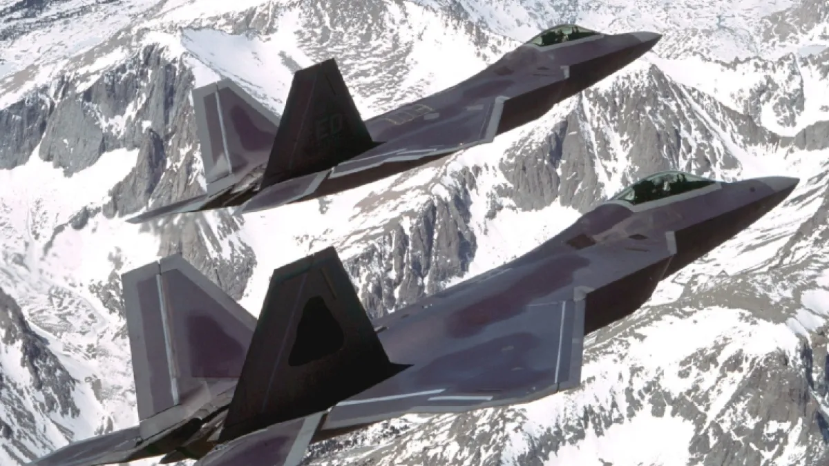 F-22戰鬥機(美國空軍網站)