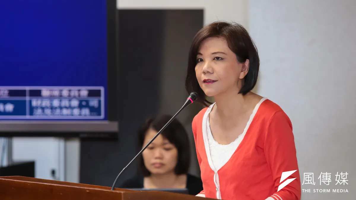 民進黨立委葉宜津提案要求酒駕者洗大體。(資料照片,顏麟宇攝)