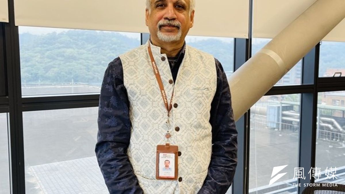 國家地震工程研究中心研究員Vivek Walia。(謝錦芳攝) 國家地震工程研究中心研究員Vivek Walia。(謝錦芳攝)