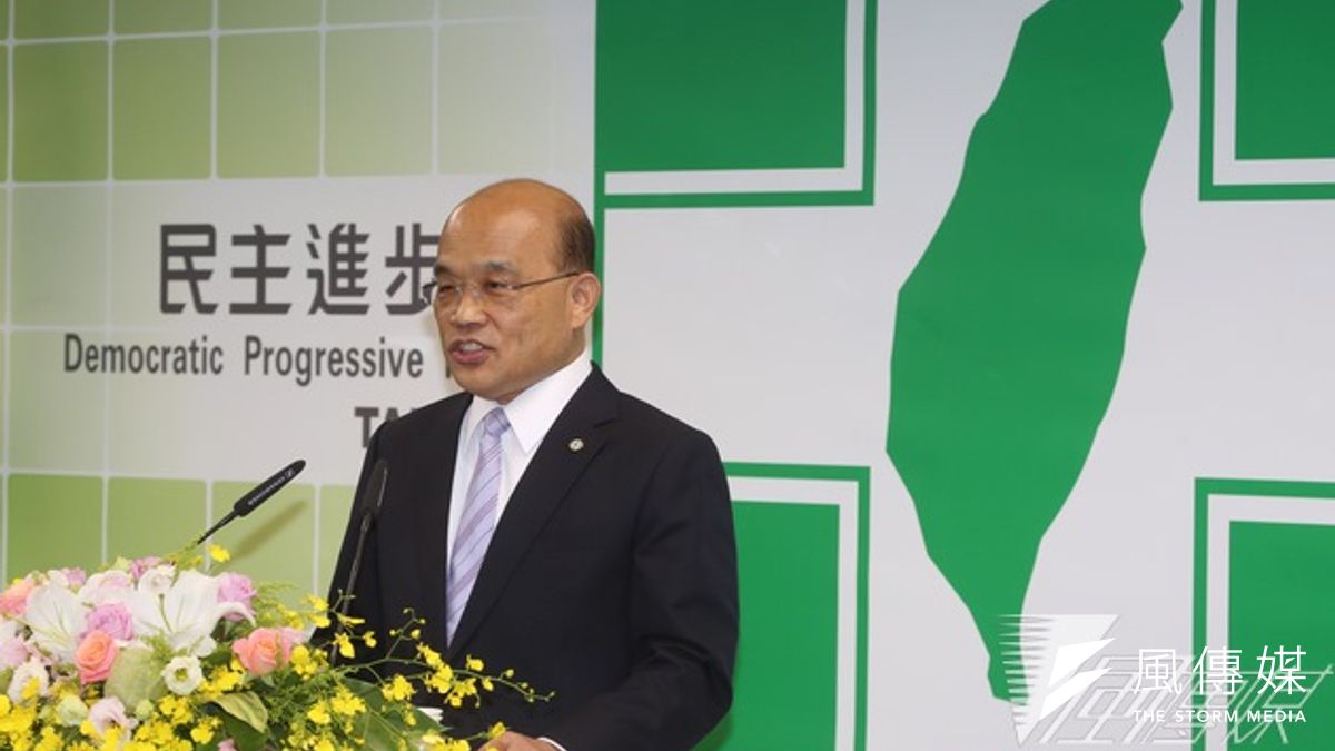 民進黨前主席蘇貞昌主張應該推動憲改,並在2020之後實施。(資料照片,余志偉攝) 民進黨前主席蘇貞昌主張應該推動憲改,並在2020之後實施。(資料照片,余志偉攝)