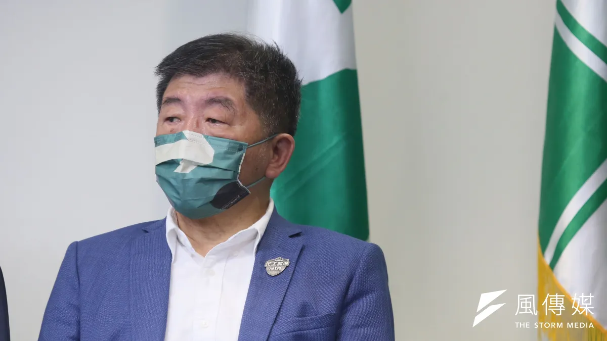 民進黨台北市長候選人陳時中。(資料照,柯承惠攝)