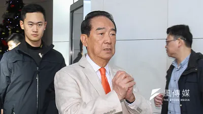 宋楚瑜既不笨,也不像唐吉軻德一樣的有理想,明知會選不上總統,為什麼還要出來選?(資料照,蔡親傑攝)