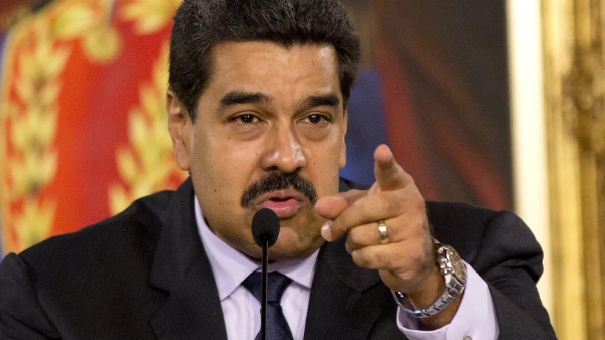 委內瑞拉總統馬杜洛(Nicolas Maduro)(美聯社)