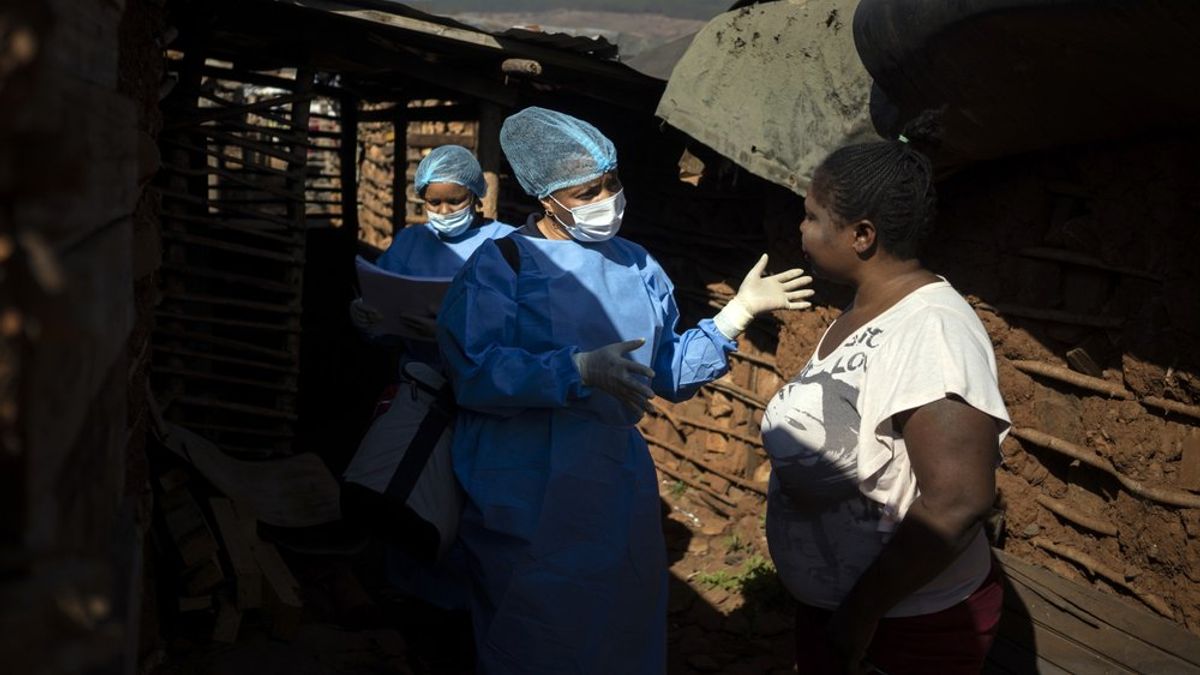 受新冠疫情影響,南非的HIV患者苦於藥物短缺。(AP) 受新冠疫情影響,南非的HIV患者苦於藥物短缺。(AP)