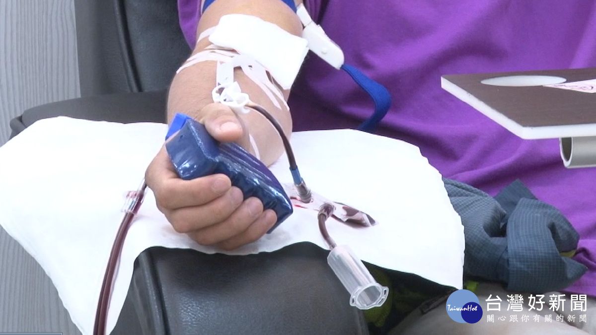 血庫告急 號召民眾挽袖捐血 血庫告急 號召民眾挽袖捐血