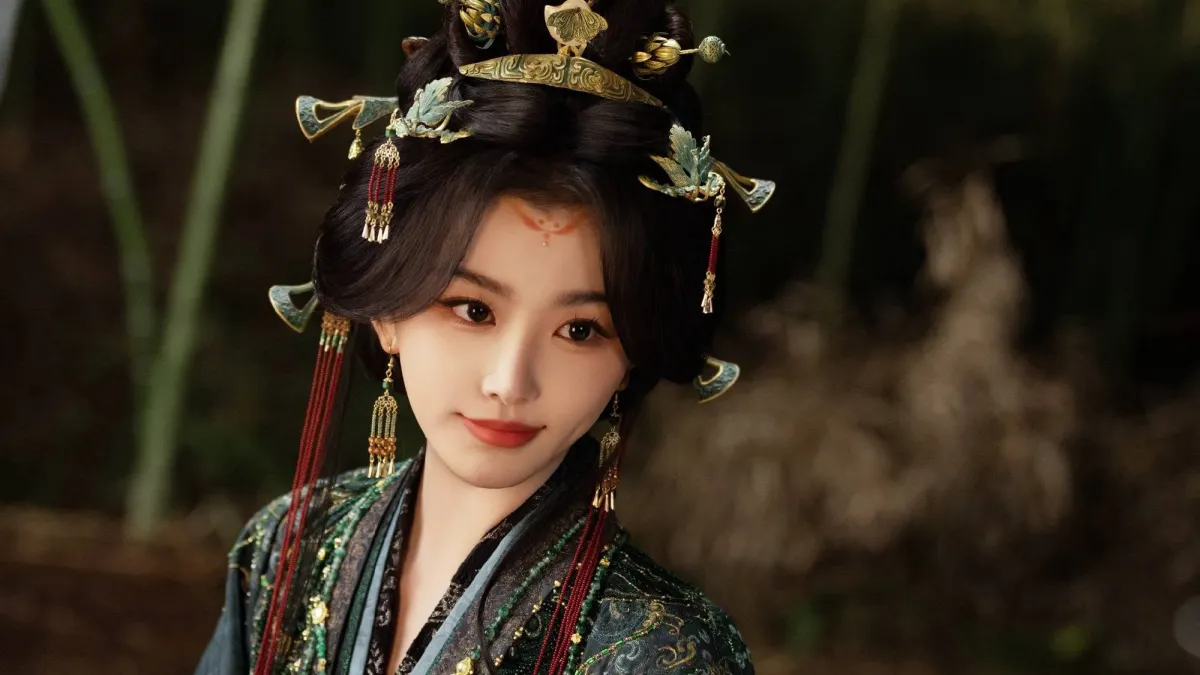 孔雪兒近期以古裝新劇《昭陽公主》重返觀眾視線。(圖/取自微博)