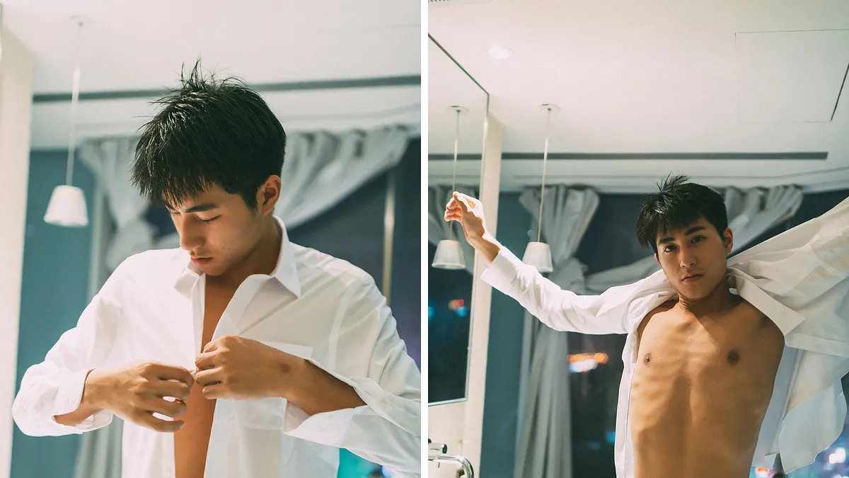 林聖堯有「東湖王陽明」之稱,因為被網友分享帥照而一夕爆紅(圖/尖端出版提供) 林聖堯有「東湖王陽明」之稱,因為被網友分享帥照而一夕爆紅(圖/尖端出版提供)