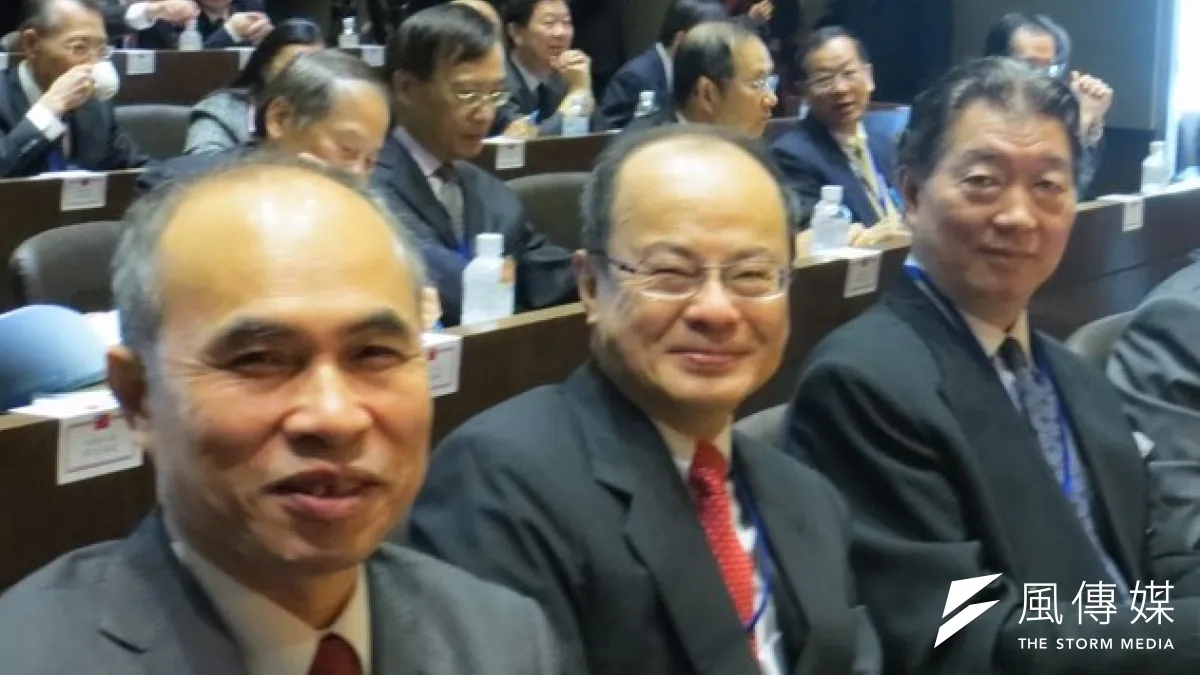 即將駐美的駐英代表沈呂巡(右二 )也出席外交部TPP訓練營。(仇佩芬攝)