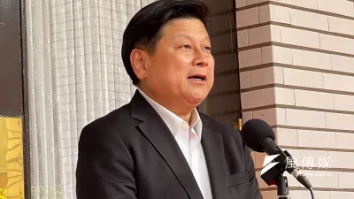 20240325-國民黨立法院黨團總召傅崐萁25日赴立法院議場出席黨團協商。(鍾秉哲攝)