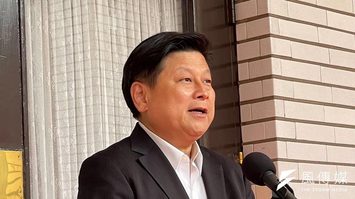 20240325-國民黨立法院黨團總召傅崐萁25日赴立法院議場出席黨團協商。(鍾秉哲攝)