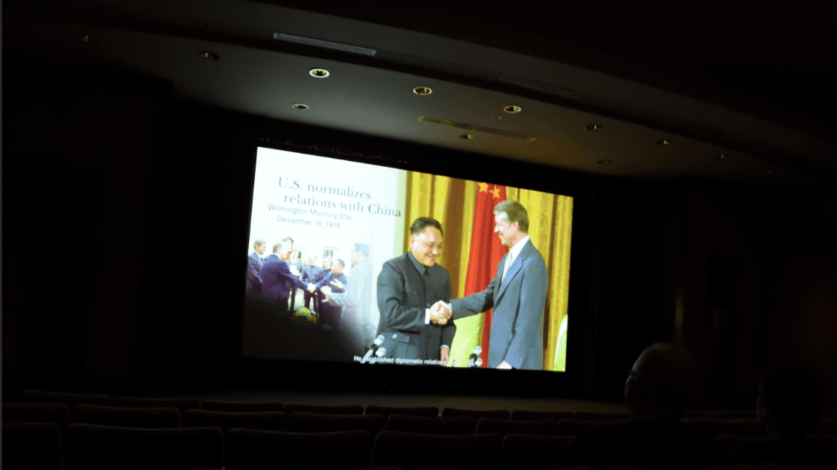 卡特總統一切的功過,都比不上他在1979年與北京建交的決定給今天的美國帶來更大的影響,這點從博物館的展示中一目了然。(作者提供) 卡特總統一切的功過,都比不上他在1979年與北京建交的決定給今天的美國帶來更大的影響,這點從博物館的展示中一目了然。(作者提供)