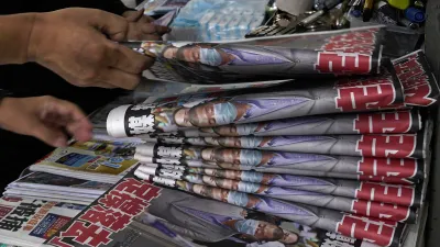 壹傳媒發行之《蘋果日報》2019年起實施付費訂閱制,筆者認為相關續約規定未符法理故寫信向《蘋果日報》表達抗議。(美聯社)