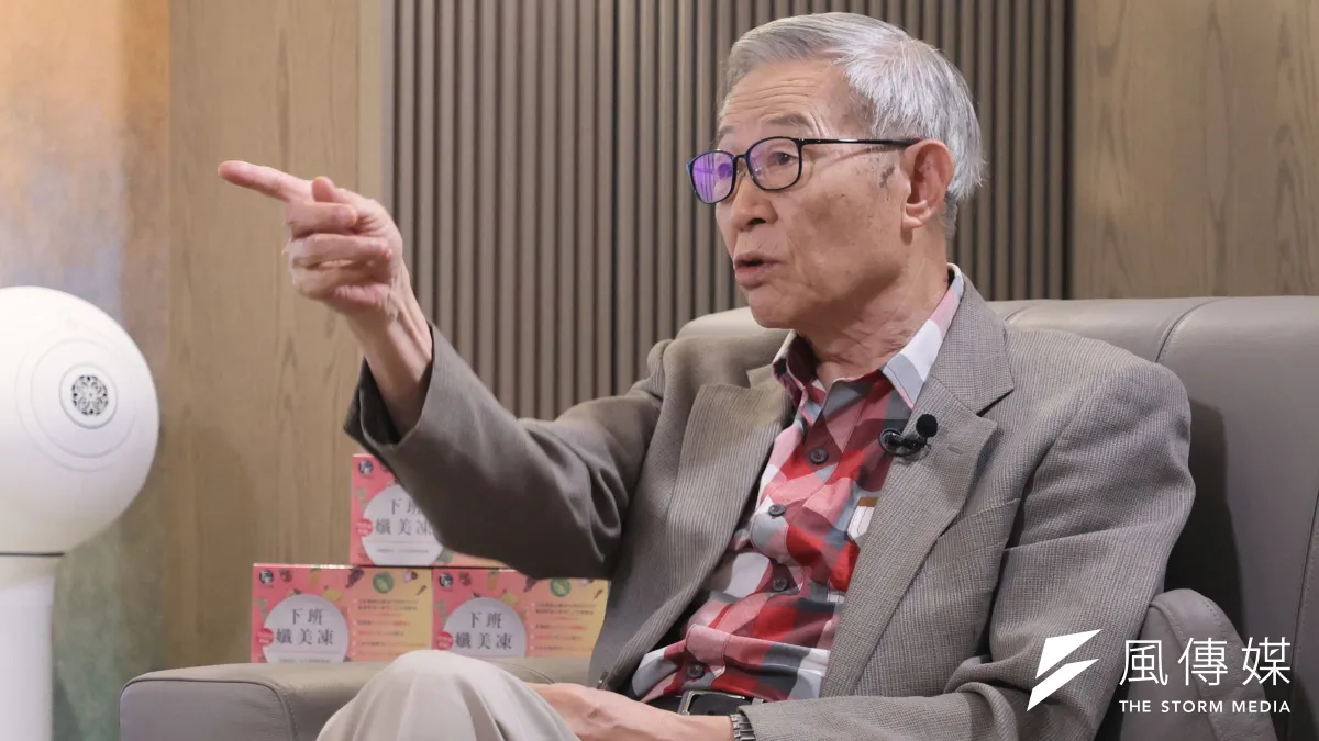 淡江大學中國大陸所榮譽教授趙春山(見圖)上《下班瀚你聊》透露,范世平曾為自己的學生,事發後不僅未主動致歉,更表示「奉陪到底」讓他更加火大。(柯承惠攝)