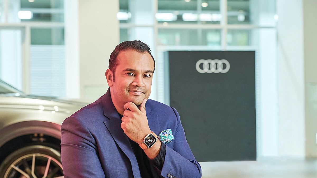 Audi 台灣區總裁安薩瑞 Rahil Ansari(攝影/1% Style) Audi 台灣區總裁安薩瑞 Rahil Ansari(攝影/1% Style)
