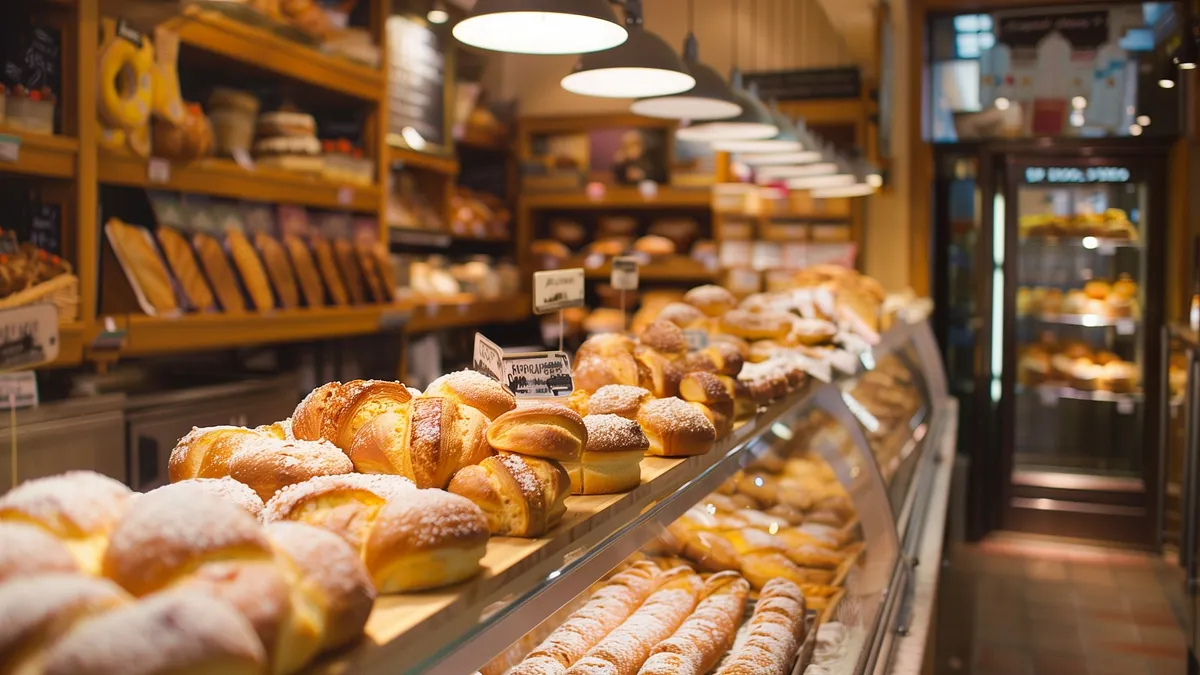 麵包店常見的菠蘿麵包、肉鬆美乃滋麵包、香蔥麵包等,添加大量油脂與糖分,熱量高且易造成代謝負擔,應避免經常食用。(示意圖/ 資料圖) 麵包店常見的菠蘿麵包、肉鬆美乃滋麵包、香蔥麵包等,添加大量油脂與糖分,熱量高且易造成代謝負擔,應避免經常食用。(示意圖/ 資料圖)