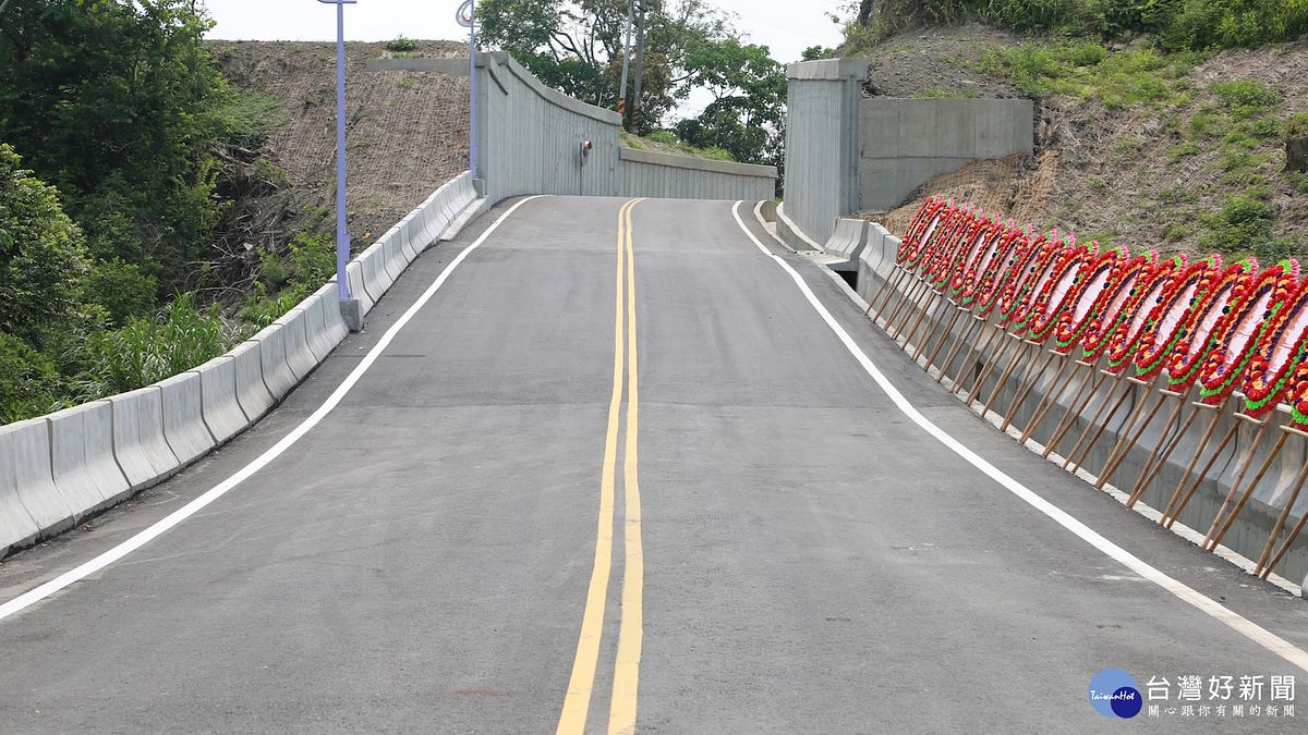帶動觀光和農特產發展 台南楠西區南186線通車 帶動觀光和農特產發展 台南楠西區南186線通車