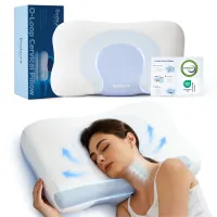Bedsure Introduces the OLoop Cervical Pillow: Two Sides. One Perfect Night's Sleep. Bedsure Introduces the OLoop Cervical Pillow: Two Sides. One Perfect Night's Sleep.