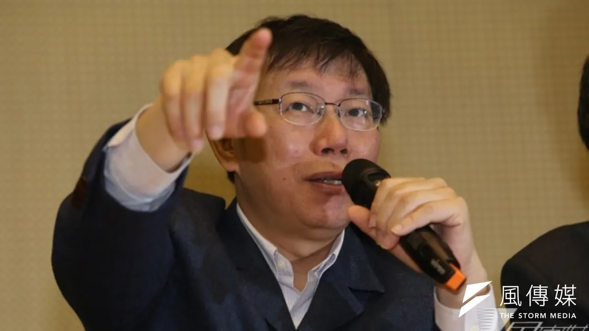 柯文哲27日接受廣播專訪,爆出這次選舉經費共花1億3000萬元。《壹週刊》報導指出,董德堉發包給黑名單中的楊蕙如,讓柯P十分不爽,要他走人。(資料照片,楊子磊攝)
