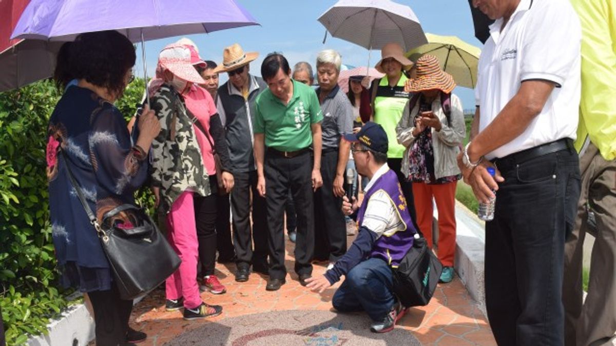 大安健康步道使用多功能 外埔社區幹部參觀直說讚 大安健康步道使用多功能 外埔社區幹部參觀直說讚
