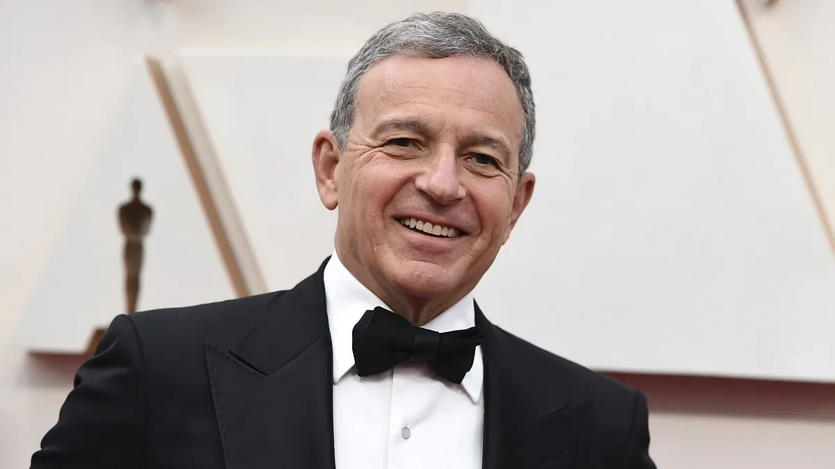 迪士尼董事長艾格可能被拜登提名為美國駐中國大使(資料照,AP)