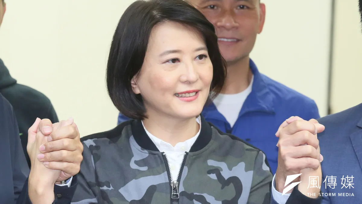 台北市議員王鴻薇(見圖)由國民黨主席朱立倫、台北市長當選人蔣萬安陪同登記立委補選。(資料照,柯承惠攝)