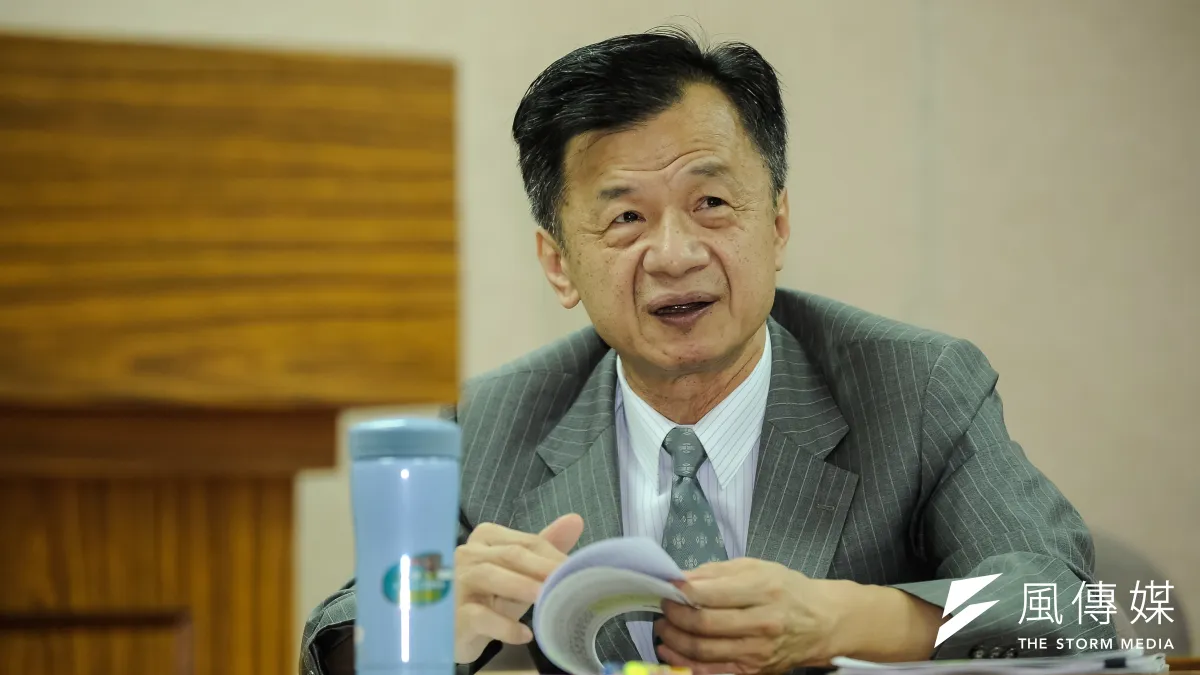 邱太三表示,台灣若要朝向廢死,還有很長一段路要走。(甘岱民攝)