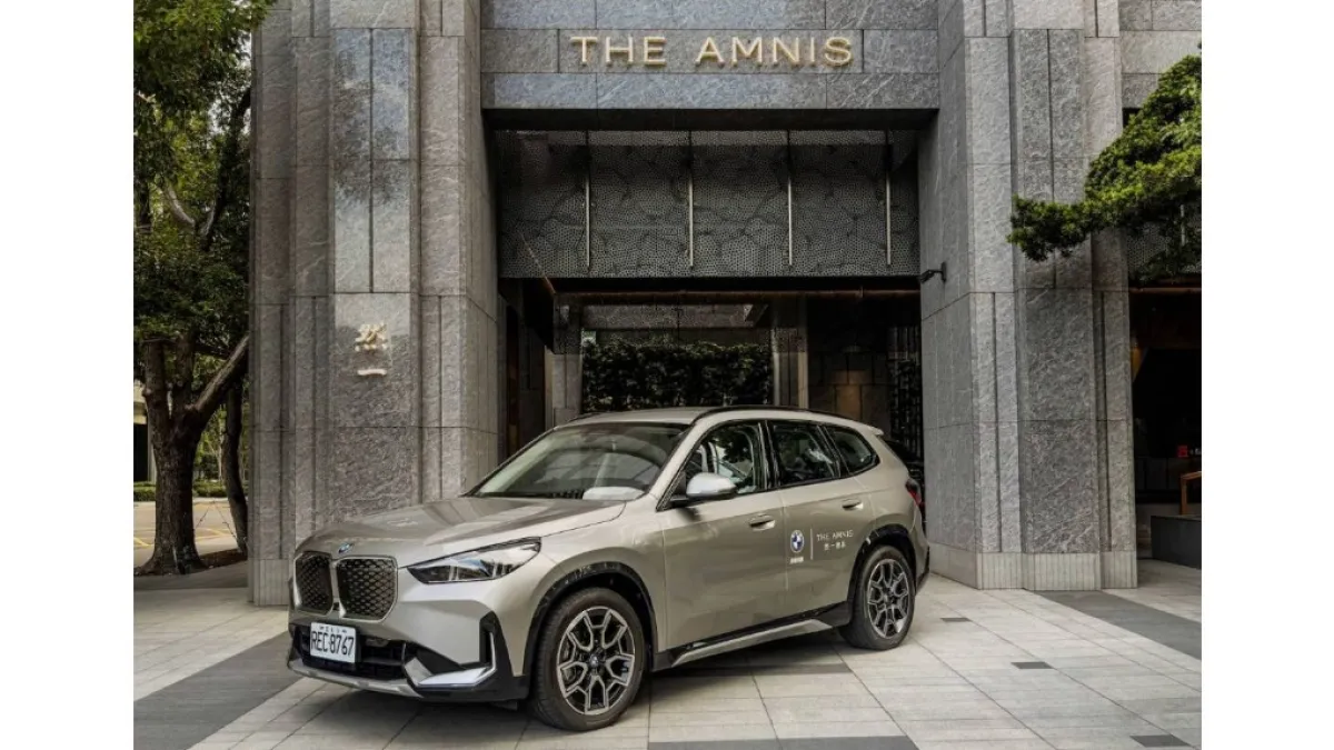 THE AMNIS然一酒店獲國際雙大獎肯定,攜手BMW打造高雄山海奢旅新體驗。(圖/然一酒店)